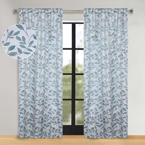 Blackout curtains by Superior in black, room darkening drapes for bedroom, kitchen, and living room window coverings.