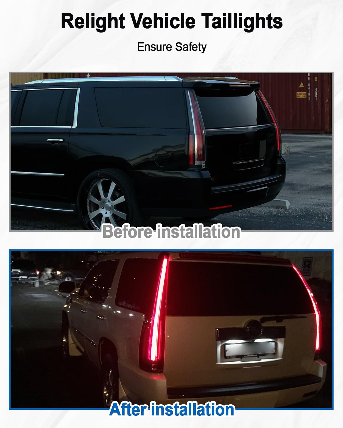 AUGREX 2-piece tail light circuit boards for Chevy GMC C/K 1500, 2500, 3500 pickups and Suburban vehicles, showing circuit components.