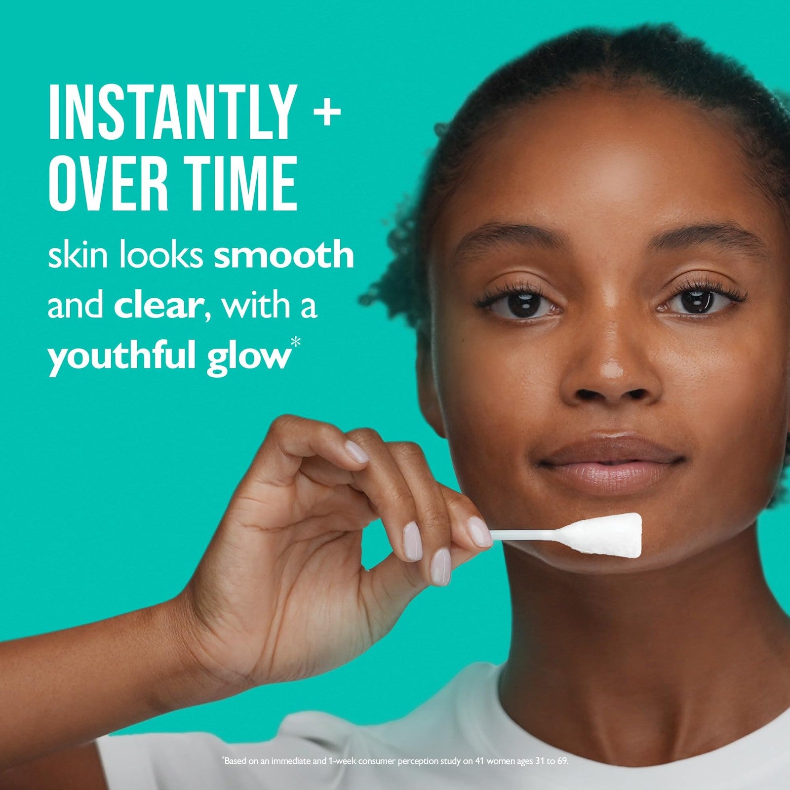 Peter Thomas Roth Even Smoother Instant Reveal Facial Peel exfoliator in a jar with a white lid and product label visible.
