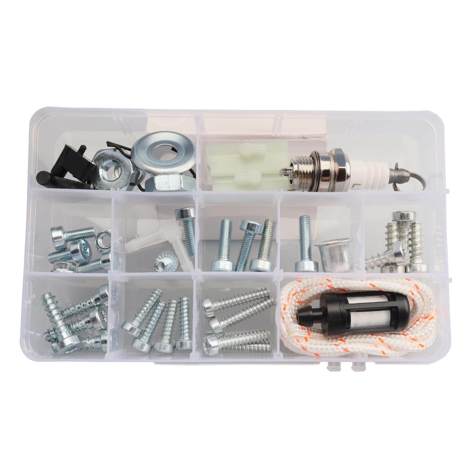 Bolts screws hardware kit for Stihl MS260 chainsaw silver iron parts set