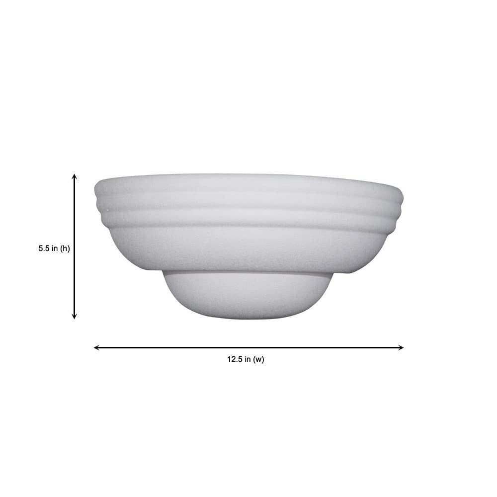 Unbranded Designers Fountain 5.5-inch wall sconce light fixture with classic design and mounted on a wall.