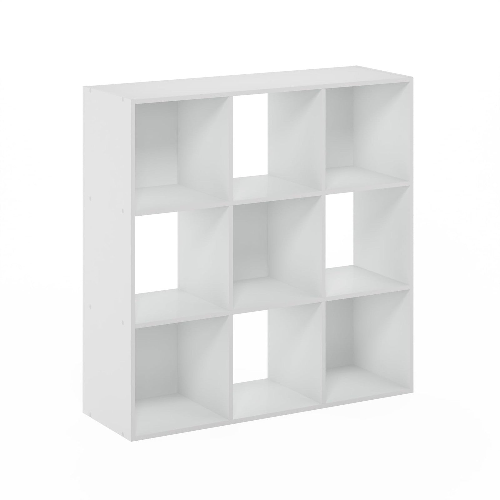 Furinno PELLI 9-cube closet organizer with open shelves for versatile storage and organization in a modern home closet