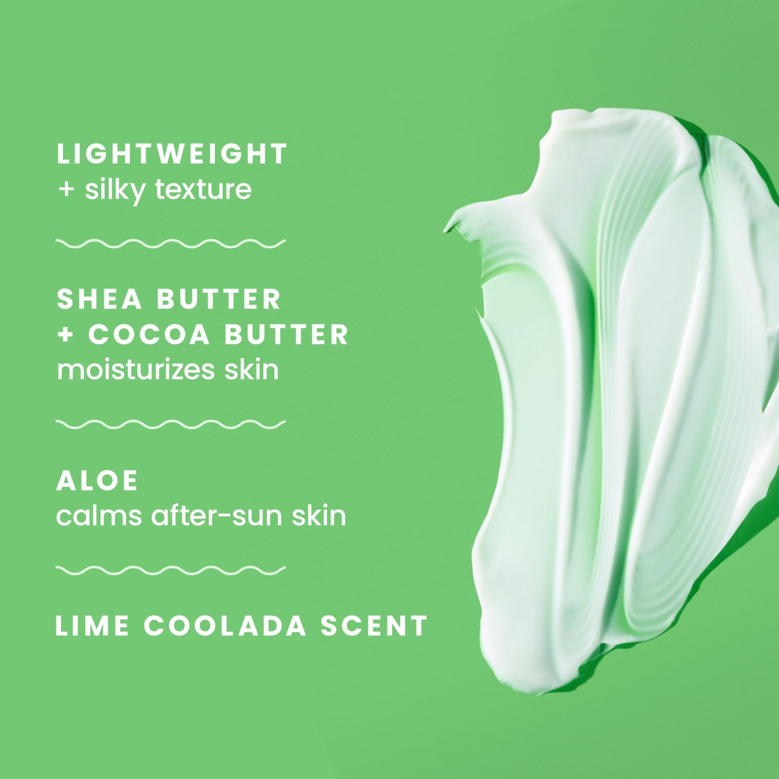 Hawaiian Tropic After Sun Lotion Lime Coolada mini bottles in travel case, aloe vera formula for soothing skin after sun exposure.