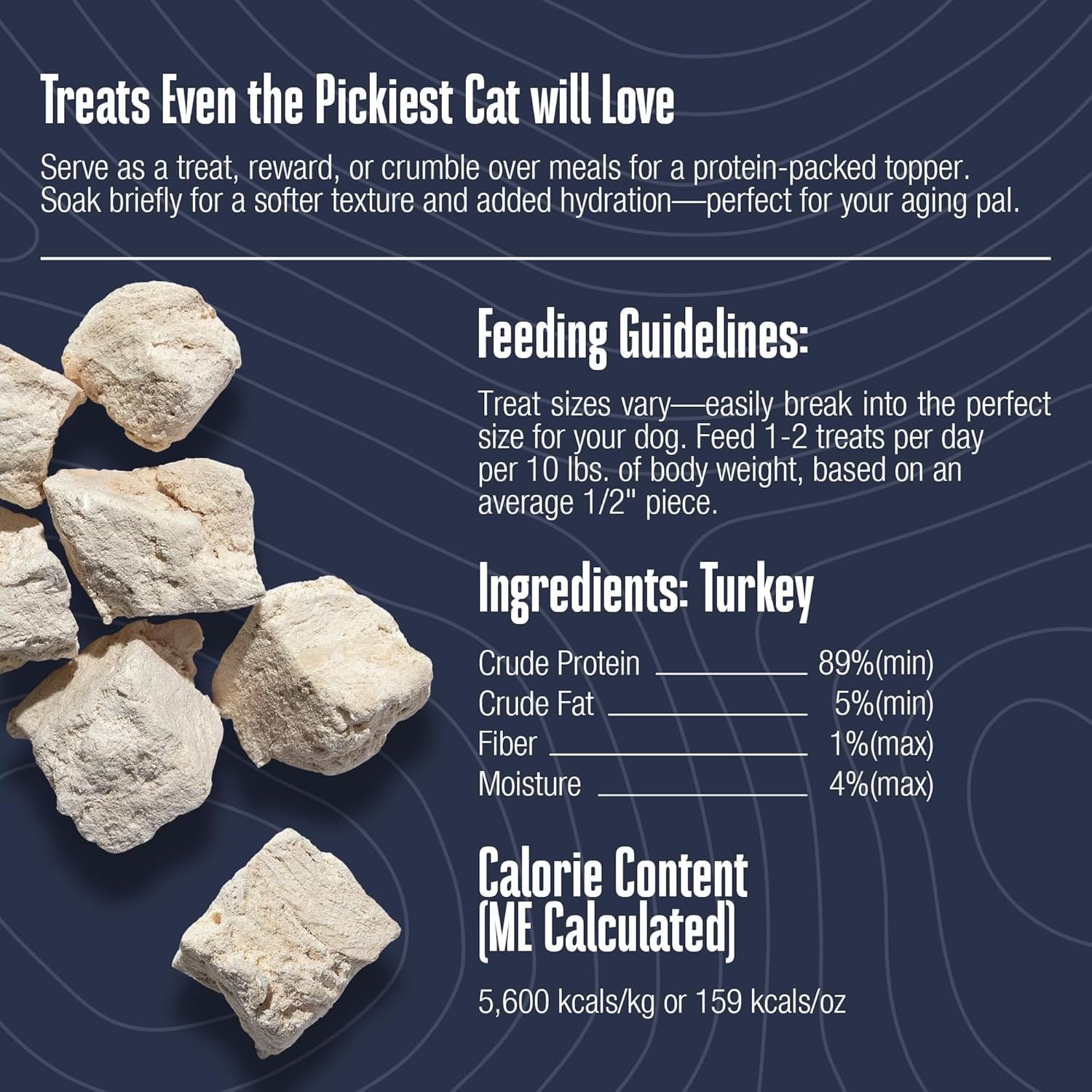 Whole Life Pet Products Whole Life Cat Just One freeze-dried cat treats variety pack featuring chicken and salmon treats.
