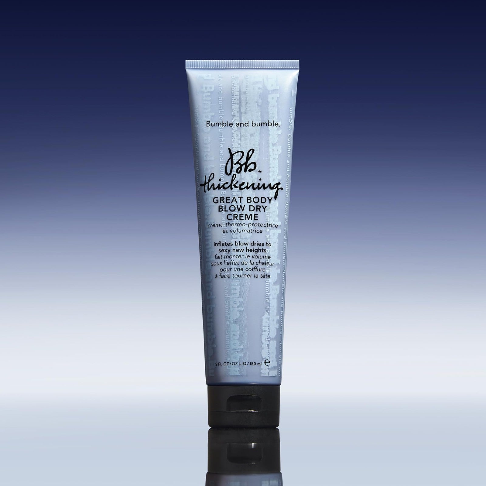 Bumble and bumble Thickening Great Body volumizing blow dry cream with heat protection for full, thick hair.