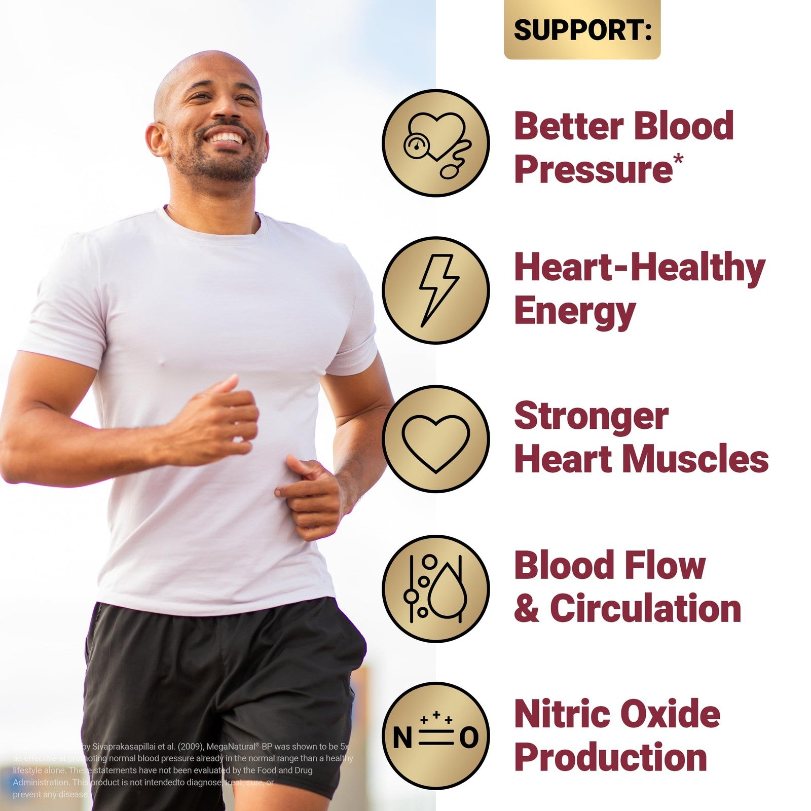 Force Factor Total Beets Ultimate Heart Health beet root capsules, showing the supplement bottle with capsules inside.