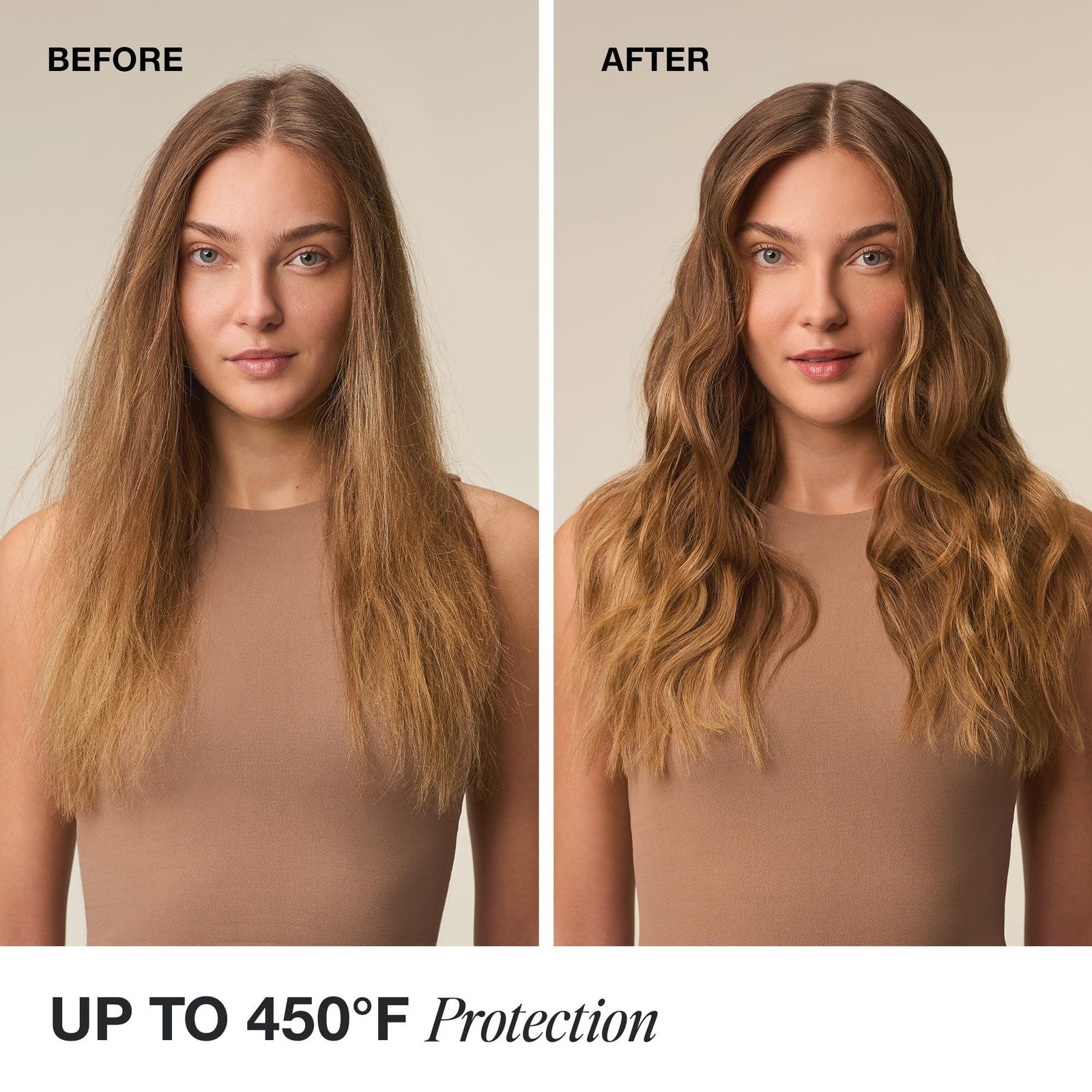 Paul Mitchell 15-in-1 multitasking spray bottle for all hair types, showing the product label and spray nozzle.