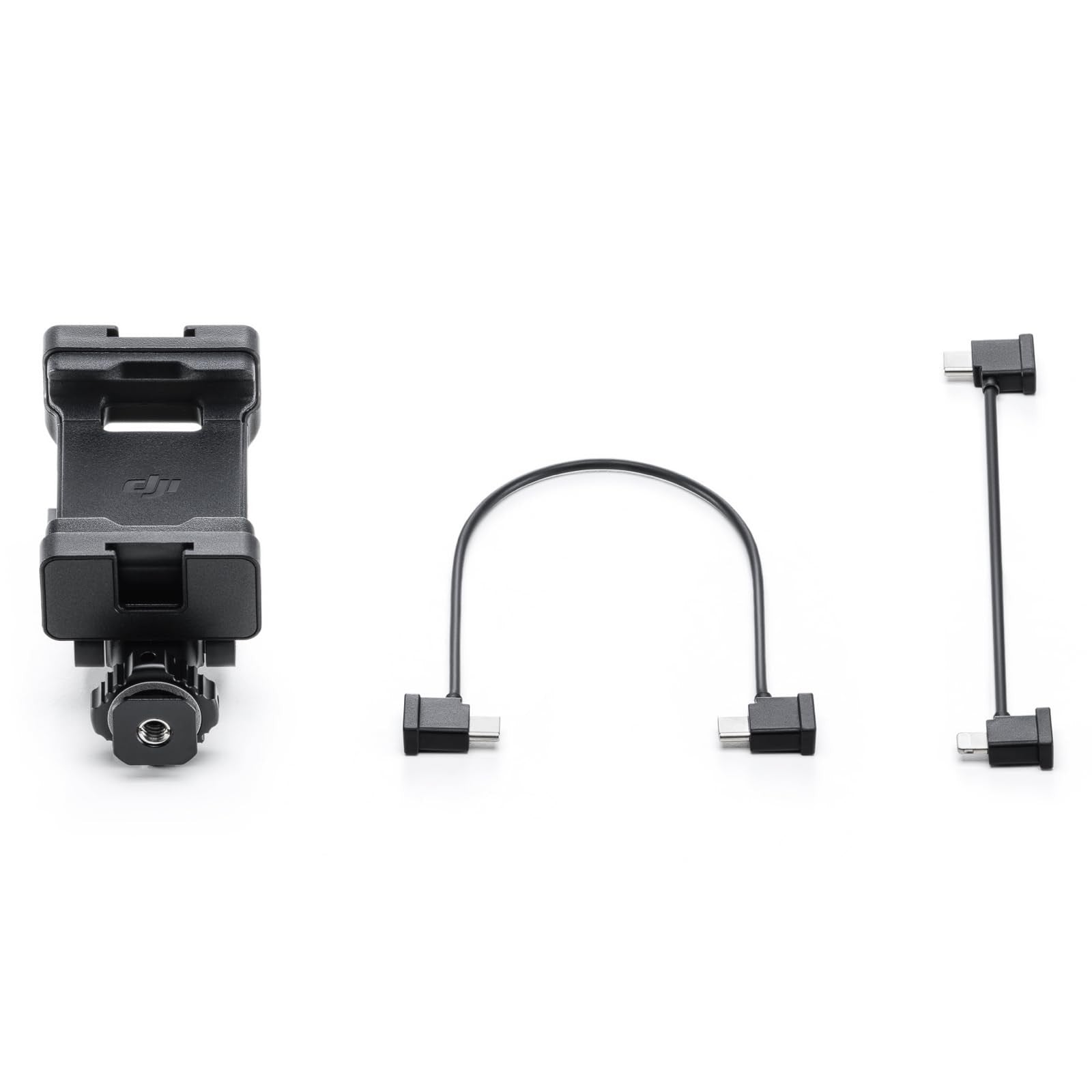 DJI SDR transmission phone holder kit with adjustable clamp and mounting accessories for drone remote controllers.