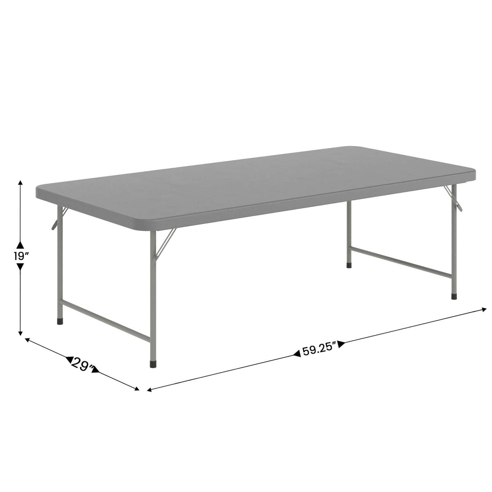 Unbranded Flash Furniture Paige 4.93 classroom activity table with a wooden top and metal legs, suitable for school and home use.
