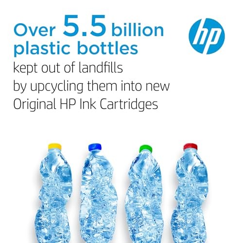 HP Original HP 45 black ink cartridge for HP DeskJet and DesignJet printers, showcasing the ink cartridge in a clear view.