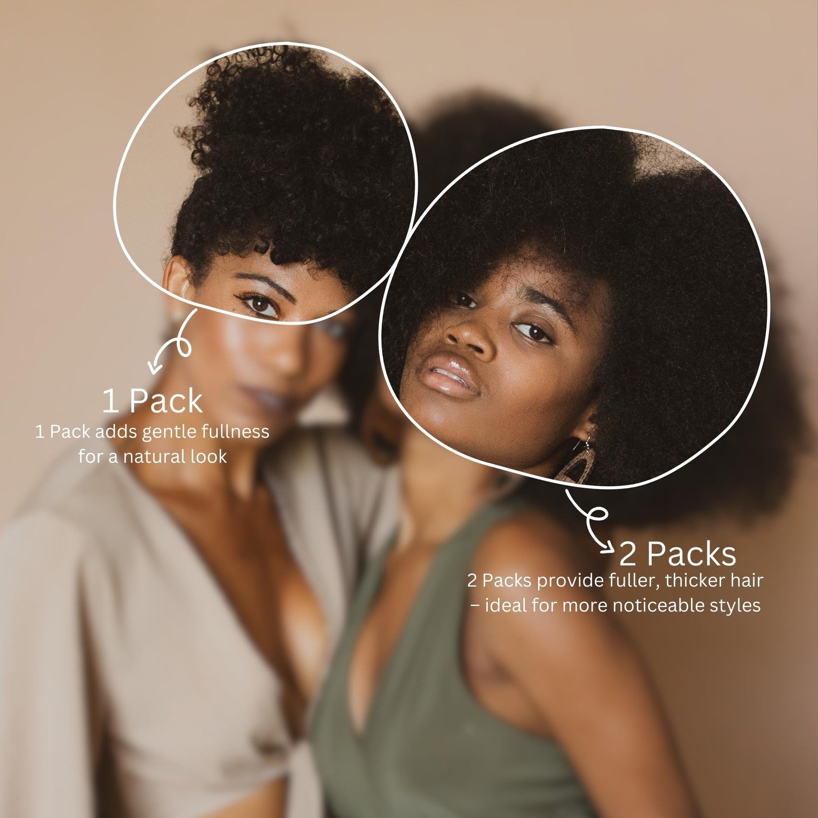 SIYUSI Kinky Curly Clip-In Extensions in 3C 4A Brazilian Remy human hair with honey blonde color on a white background