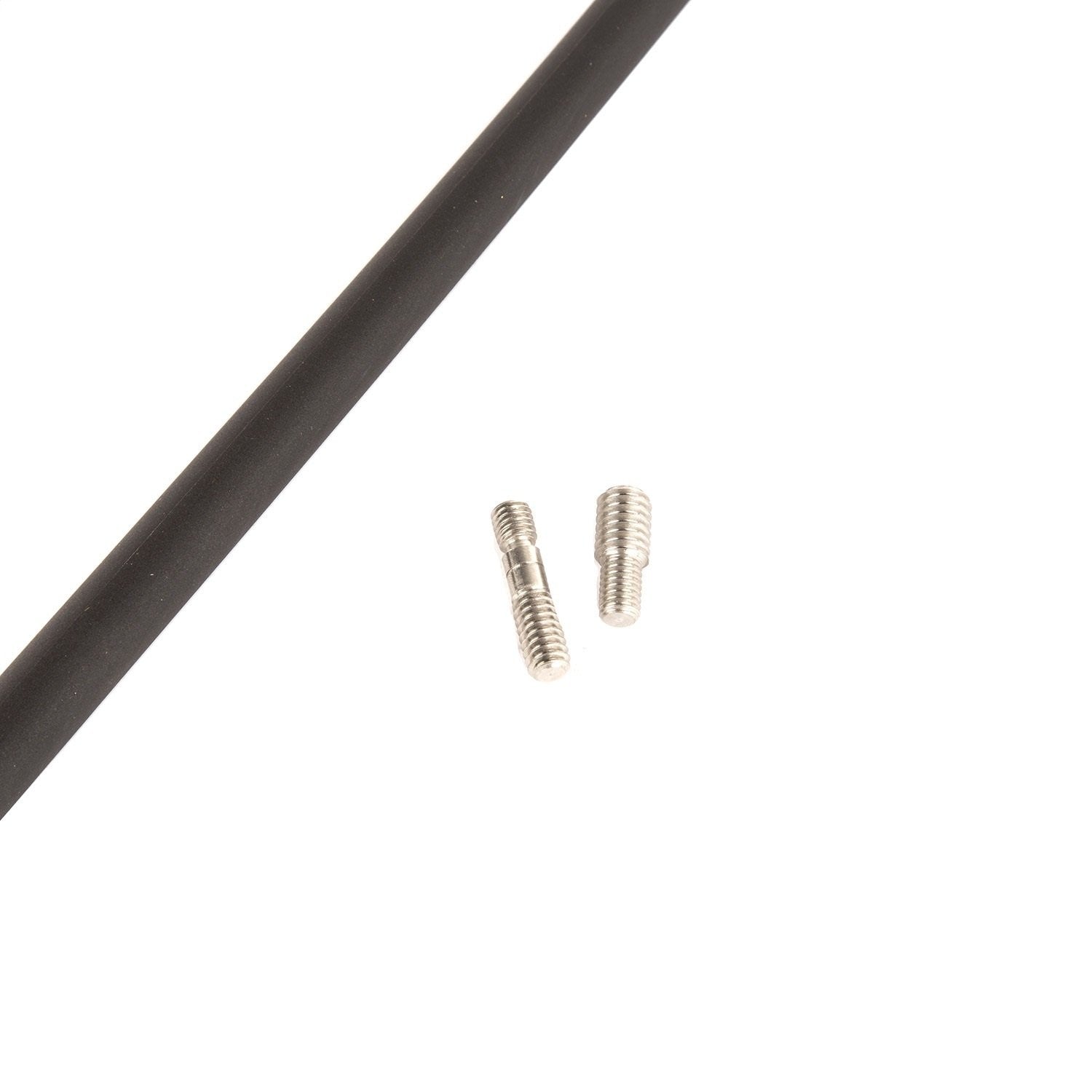 Rugged Ridge Reflex antenna mounted on a Jeep Wrangler or Gladiator, compatible with 1997-2025 TJ, JK, JL, and JT models.