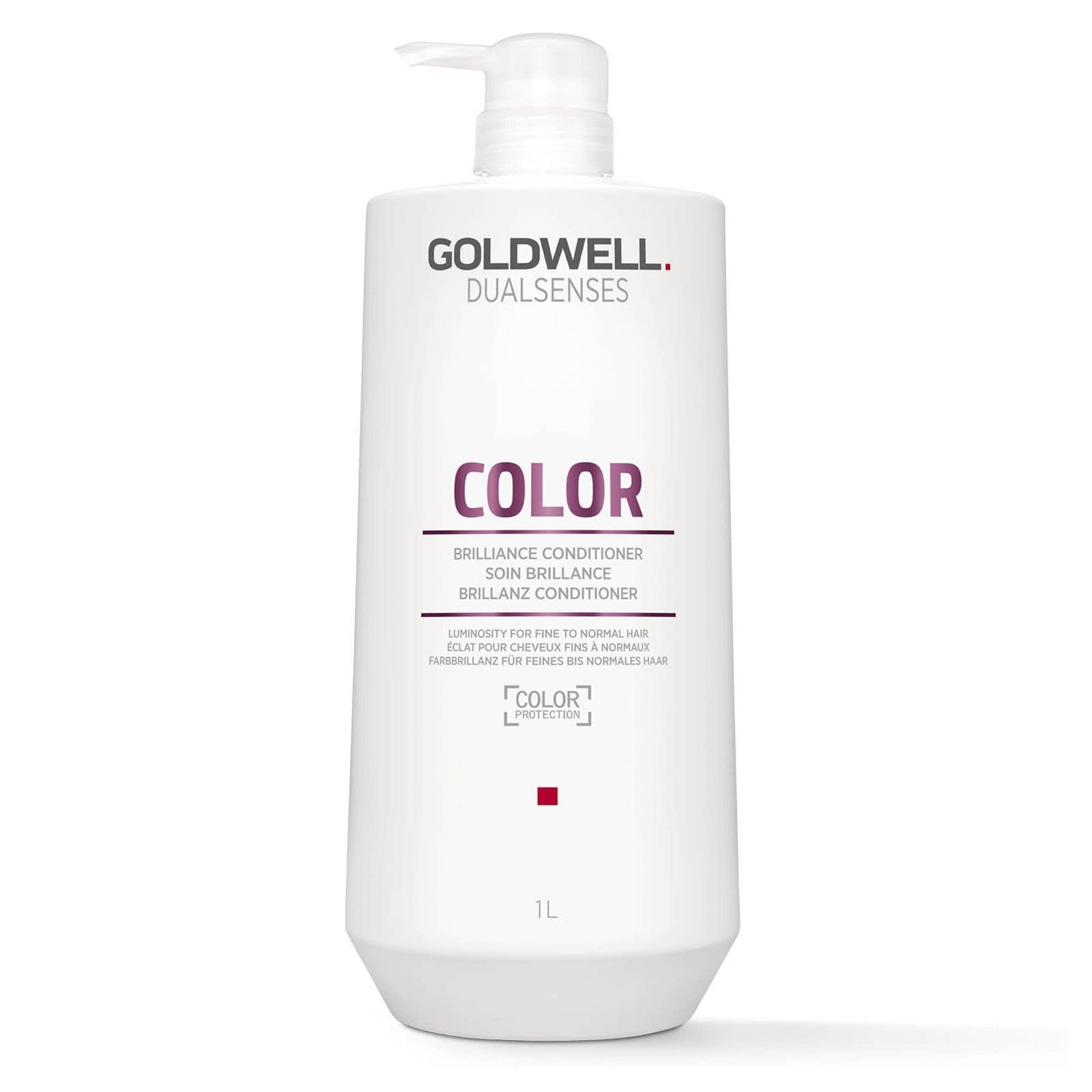 Goldwell Dualsenses Bond Pro fortifying conditioner in a 1-liter bottle, designed to strengthen and protect hair.