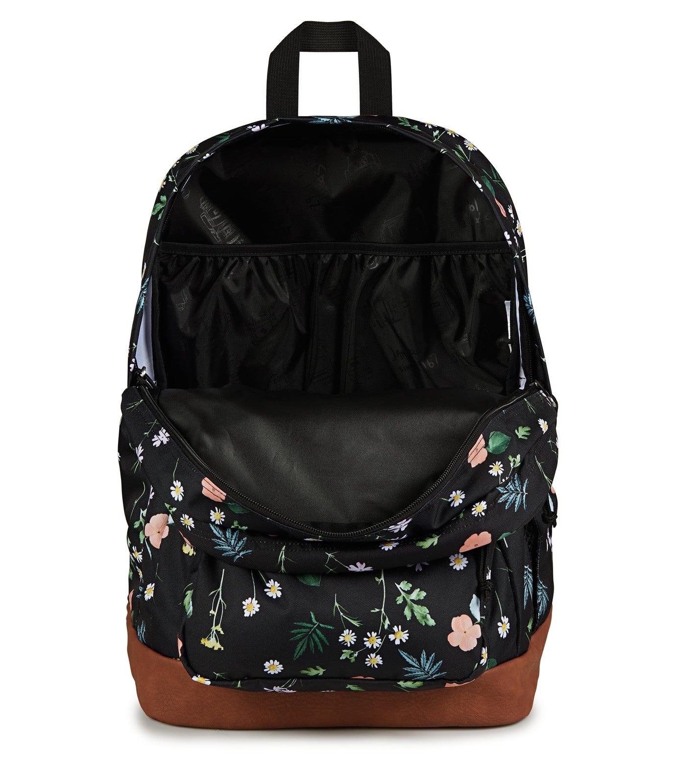 JanSport cool backpack with 15-inch laptop sleeve, large computer rucksack featuring multiple compartments and padded straps.