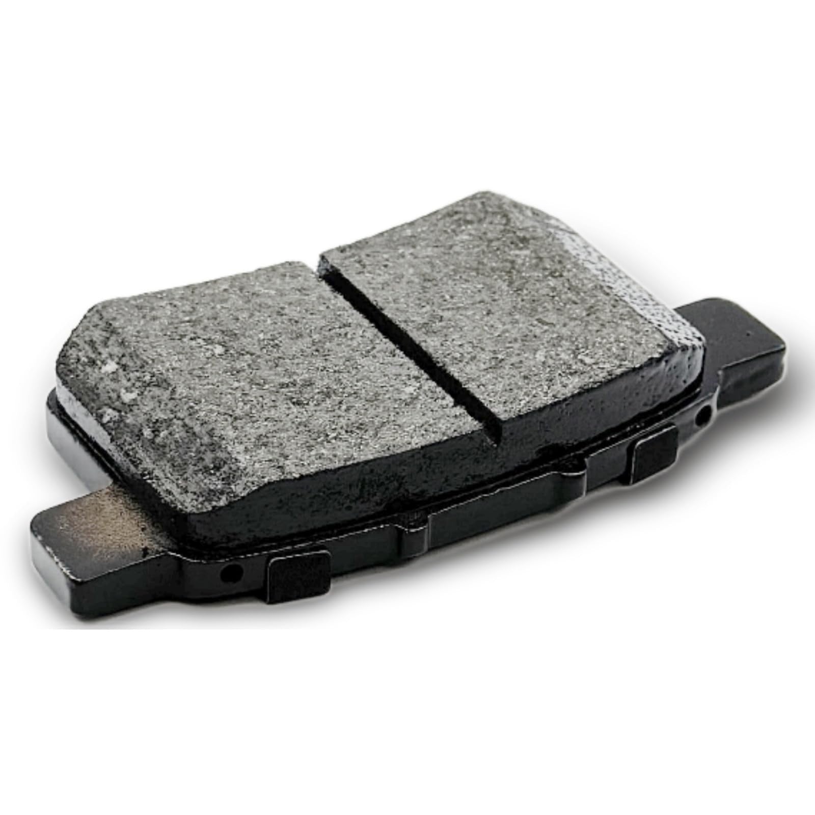 evkingauto 8-piece ceramic brake pad set for Honda, front and rear replacement brake pads, black and metal components visible