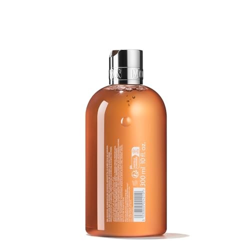 Molton Brown Sunlit Clementine & Vetiver body wash in 10 fl. oz. bottle, featuring a citrus and vetiver scent.