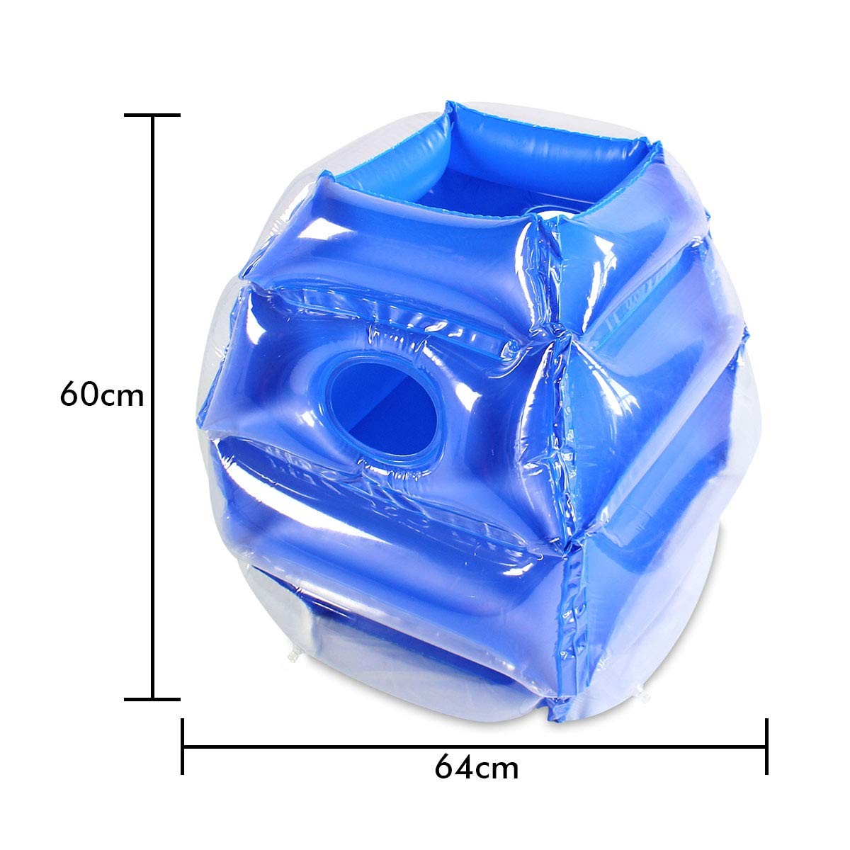 Sunshinemall 2-piece inflatable sumo balls for kids, featuring bright colors and playful design for safe, active fun.