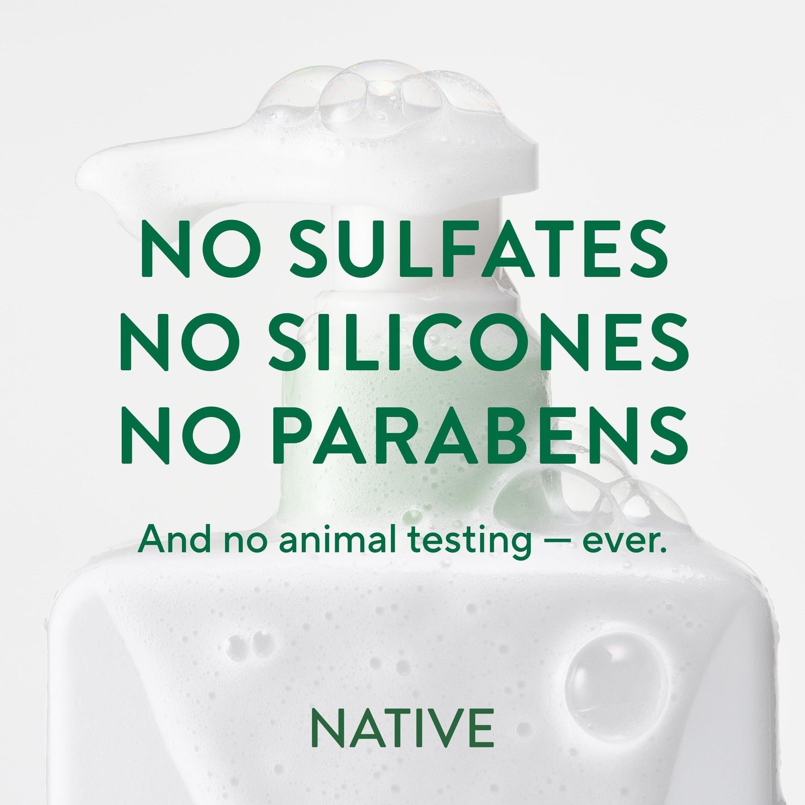 Native Scalp Detox Shampoo and Conditioner with eucalyptus and mint, naturally derived hair care products for refreshing scalp cleansing.