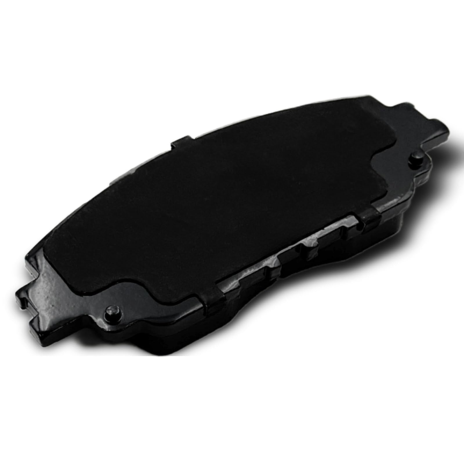 evkingauto ceramic disc brake pad set for front and rear of 2018-2022 Toyota vehicles, showing the brake pads with mounting hardware