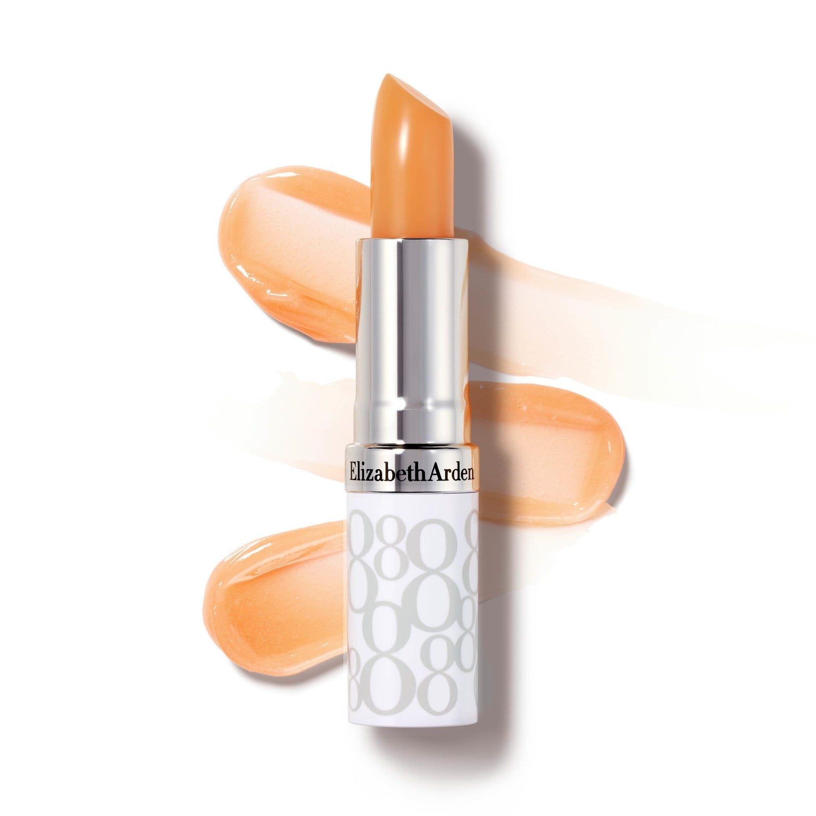 Elizabeth Arden Eight Hour Cream Lip Protectant Stick with SPF 15 showing the balm in its sleek tube, designed for moisturizing and sun protection.