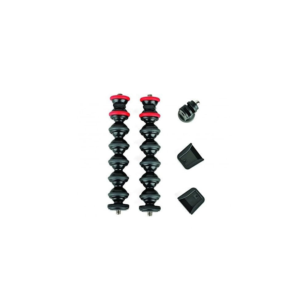 Joby GorillaPod Arm Kit for action video cameras, microphones, and lights featuring flexible joints and durable mounting options.