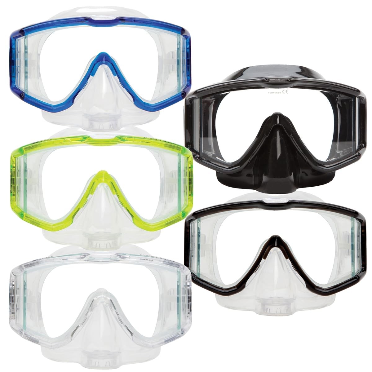 XS Scuba Fusion purge mask in black silicone with clear lens, featuring a comfortable silicone skirt and purge valve for easy water clearing.