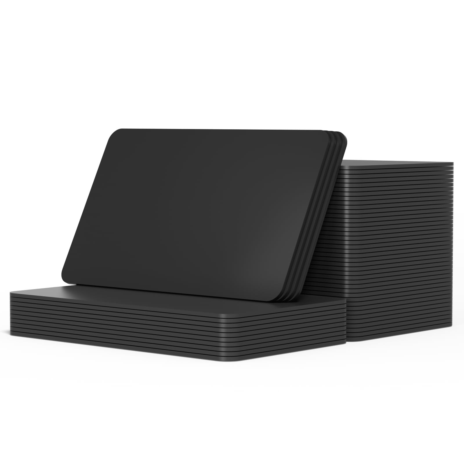 Set of 10 black NTAG216 NFC cards by Timeskey NFC, 868 bytes memory, compatible with all NFC-enabled devices.