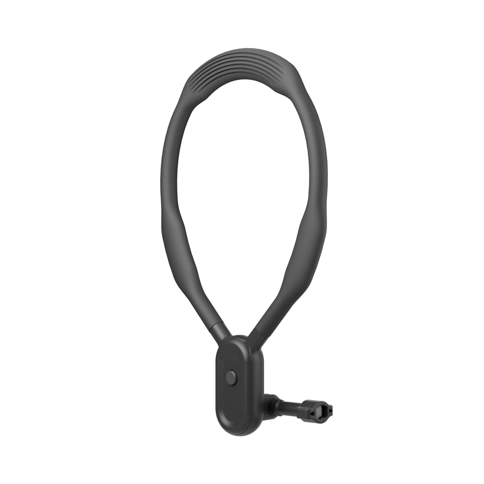 DJI Osmo Action hanging neck mount with adjustable strap, compatible with Osmo Nano and Osmo Action cameras, shown in black.
