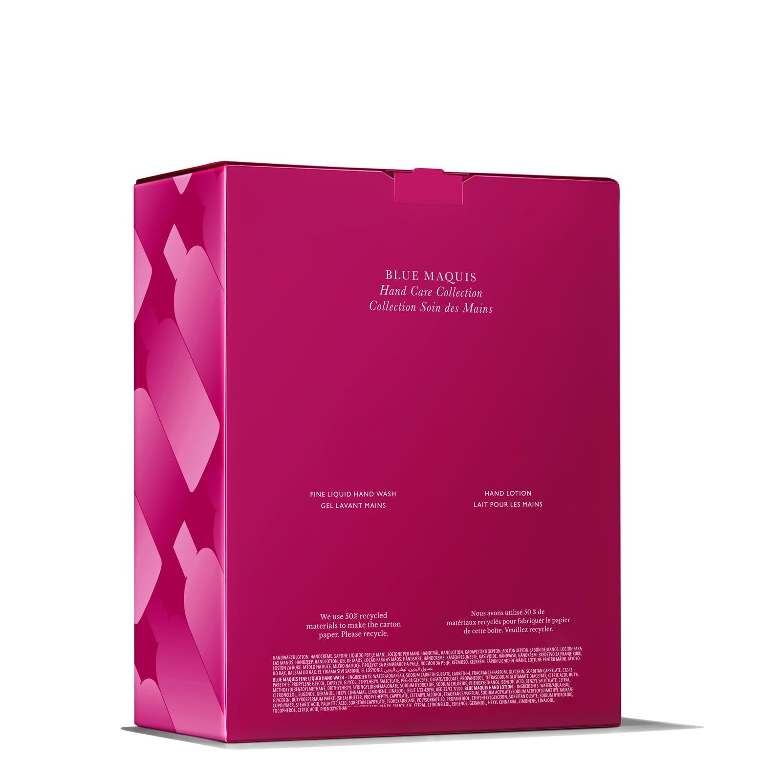 Molton Brown Blue Maquis Hand Care Collection Gift Set featuring luxurious hand wash and lotion in elegant packaging.