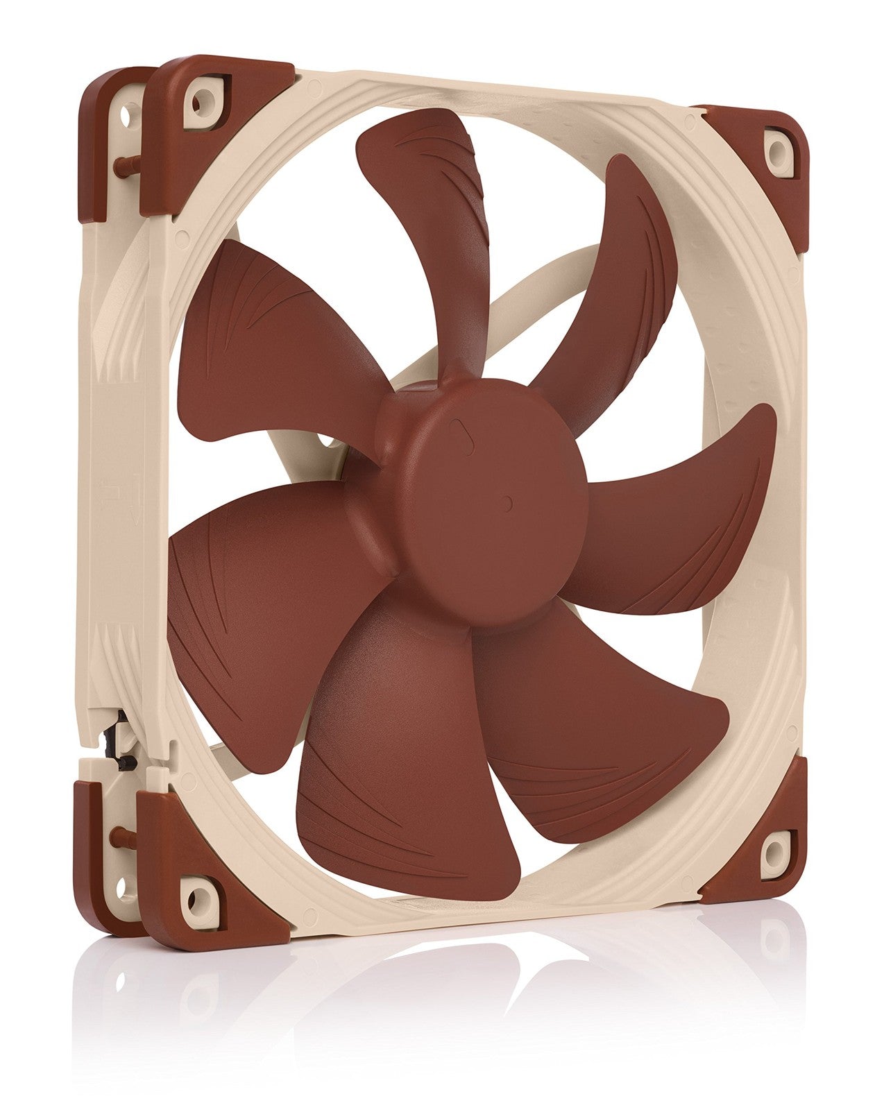 Noctua NF-A14 FLX 140mm silent case fan with 3-pin connector and SSO2 bearing for radiator or PC case cooling