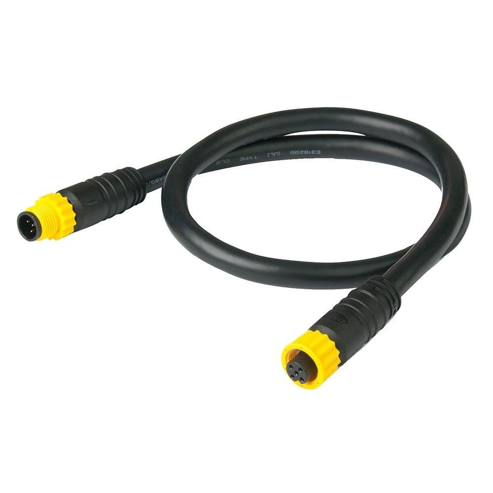 Ancor 270001 NMEA 2000 backbone cable, 0.5 meter, with connectors for marine electronic data networking.