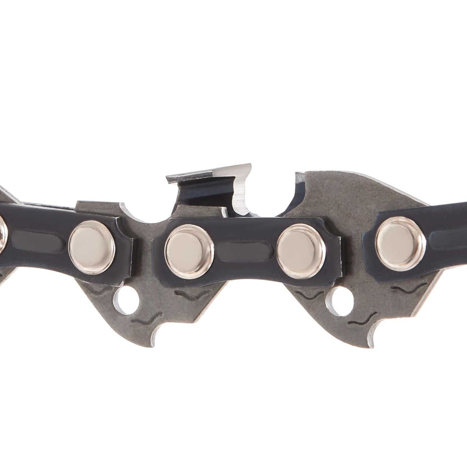 16-inch chainsaw chain with 3/8 inch pitch, .050 gauge, 56 drive links, for use with compatible chainsaws.