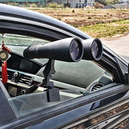 Gosky adjustable vehicle car window mount for binoculars, securing spotting scope for hands-free outdoor viewing from vehicle window.