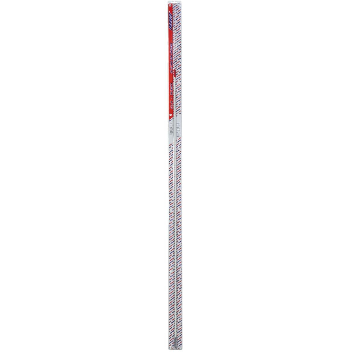 Francis 300-CB25W 4.5-foot fiberglass CB radio antenna with whip for hot rod vehicles, rated for 175W power.