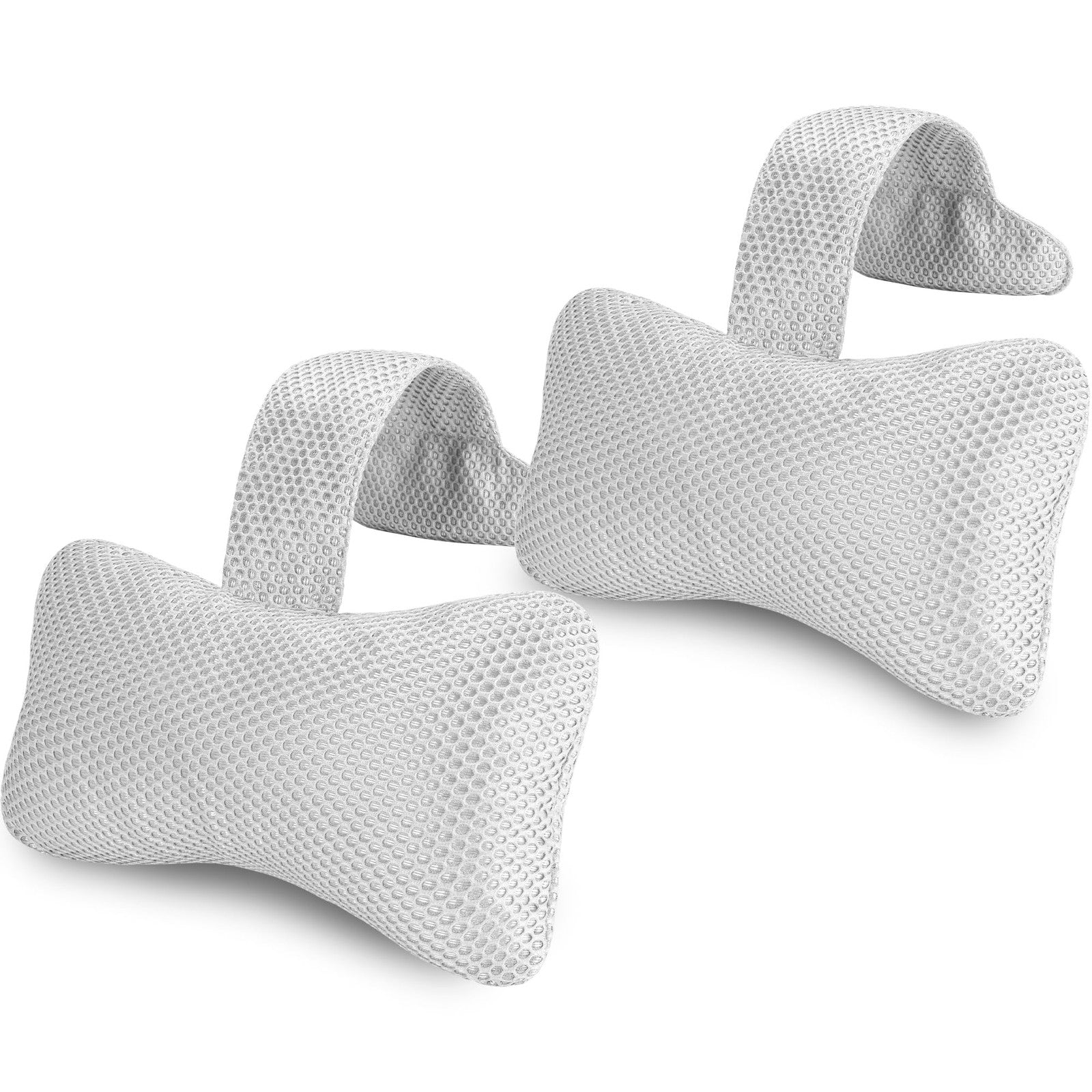 Keoltuo hot tub pillow set with two spa headrests, comfortable and universal bath pillows for relaxing hot tub experience.