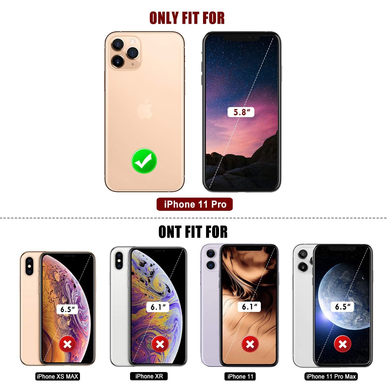 Heavy-duty waterproof case for iPhone 11 Pro, military-grade shockproof protection, designed for durability and outdoor use.