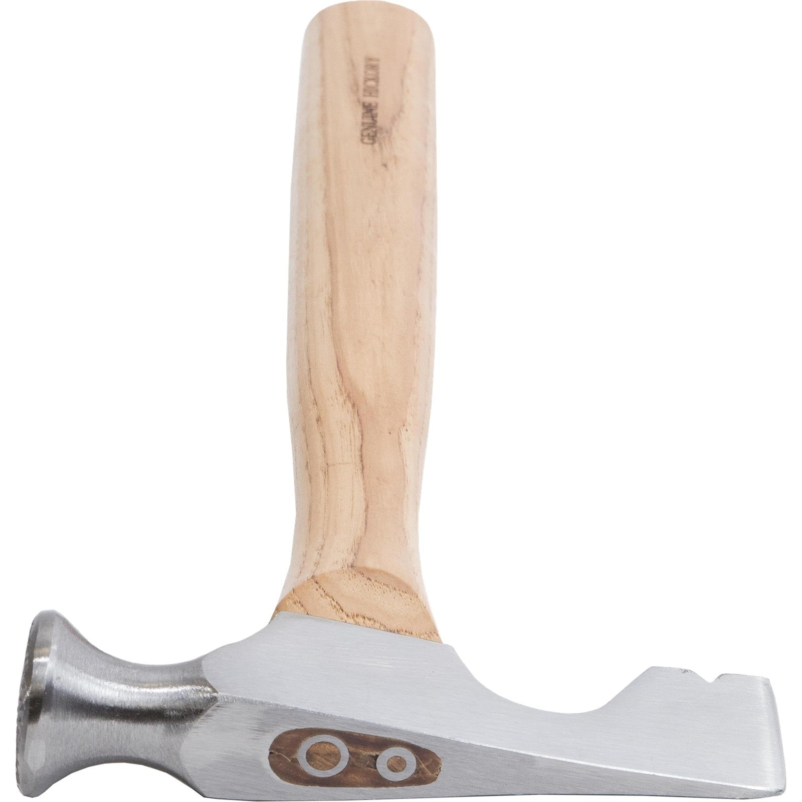Marshalltown drywall hammer with 13.25-inch Hickory handle, featuring a sturdy head for framing and drywall installation.