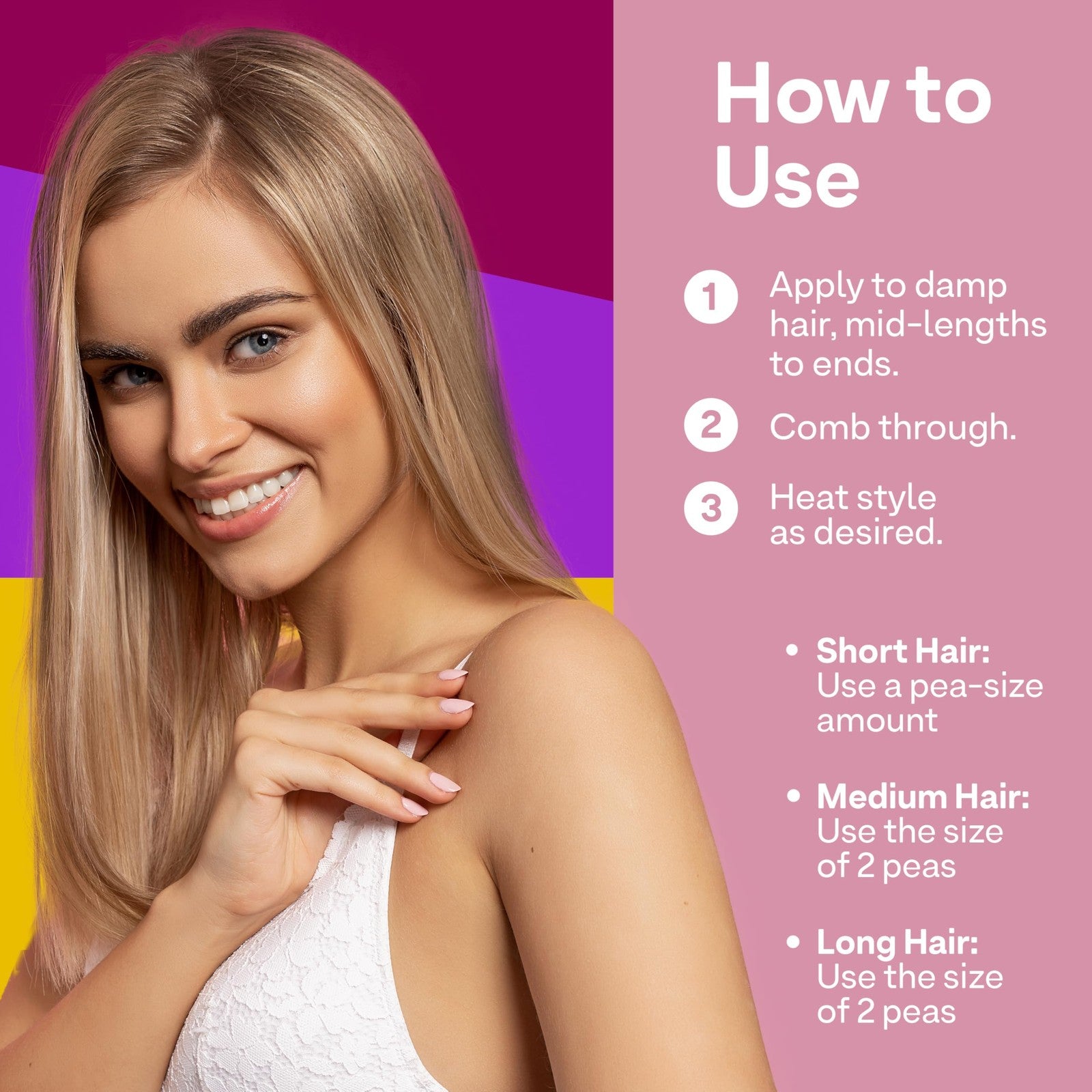 ColorProof Plush Locks Leave-in Smooth Anti-Frizz Lotion showing a sleek bottle with a pump dispenser, designed for smoothing and frizz control.