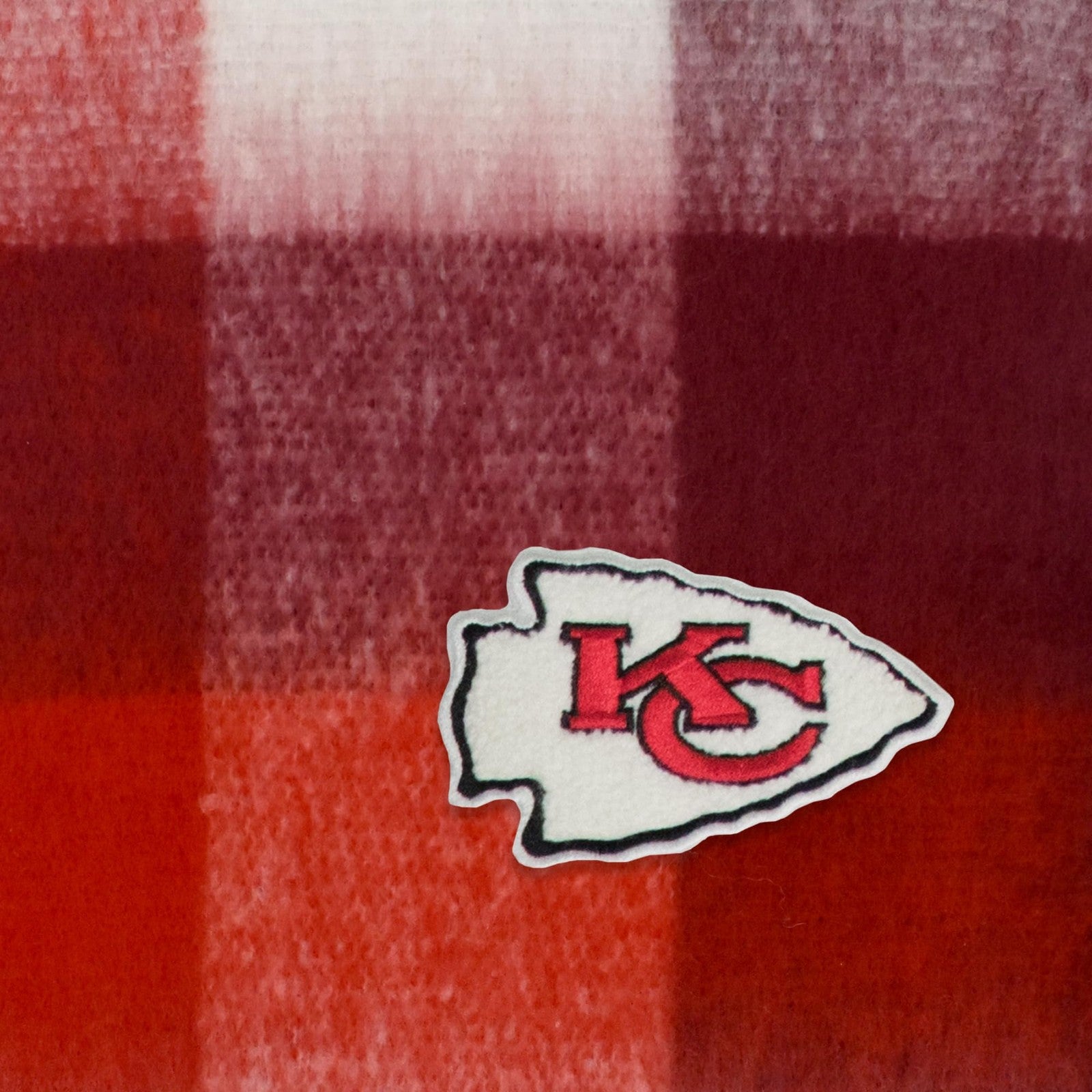 Littlearth NFL Kansas City Chiefs Super Soft Scarf with team logo and vibrant red and yellow colors.