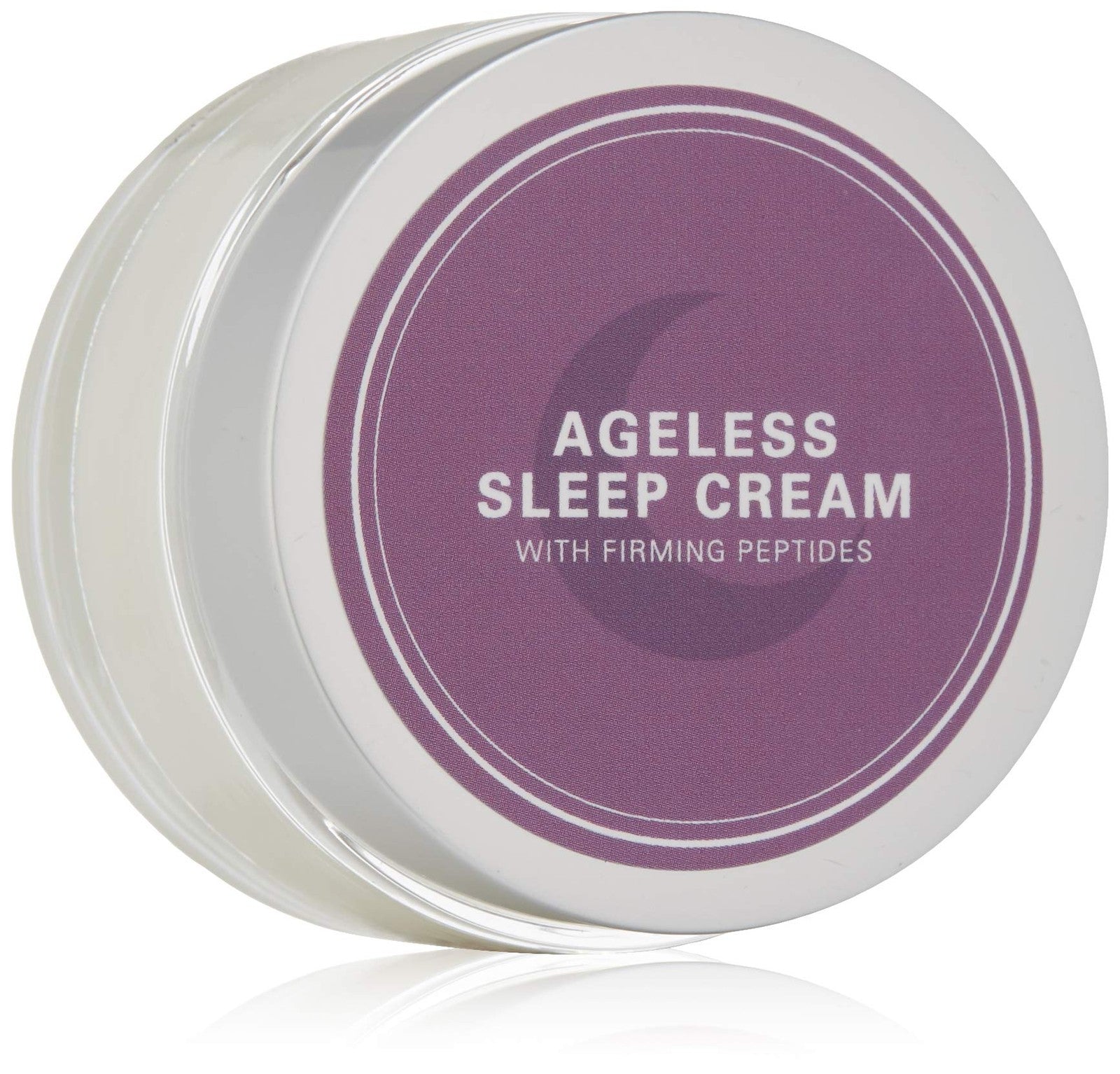 FarmHouse Fresh anti-aging face moisturizer with hydrating peptides, shown in a sleek jar with a smooth, creamy texture.