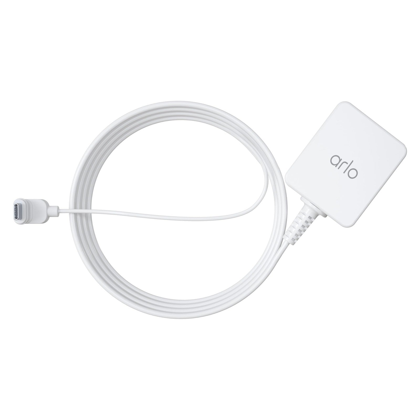 Arlo outdoor USB-C charging cable, 25 ft., Arlo Certified accessory, with weatherproof design for outdoor security cameras.