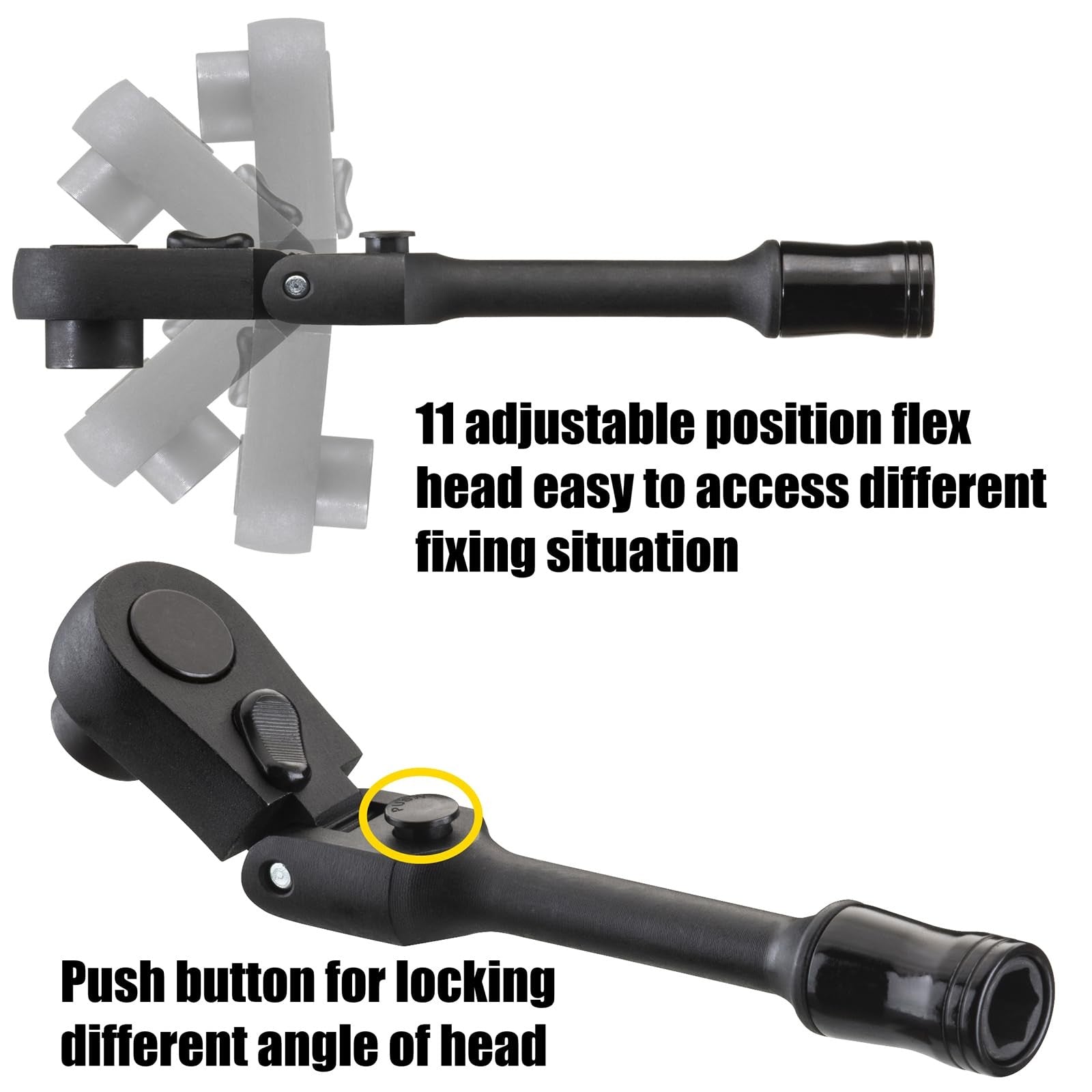 KESI 29-Pc Torx Bit Set with ratchet, flex-head design, S2 steel bits, and TiN coating for versatile screwdriving tasks