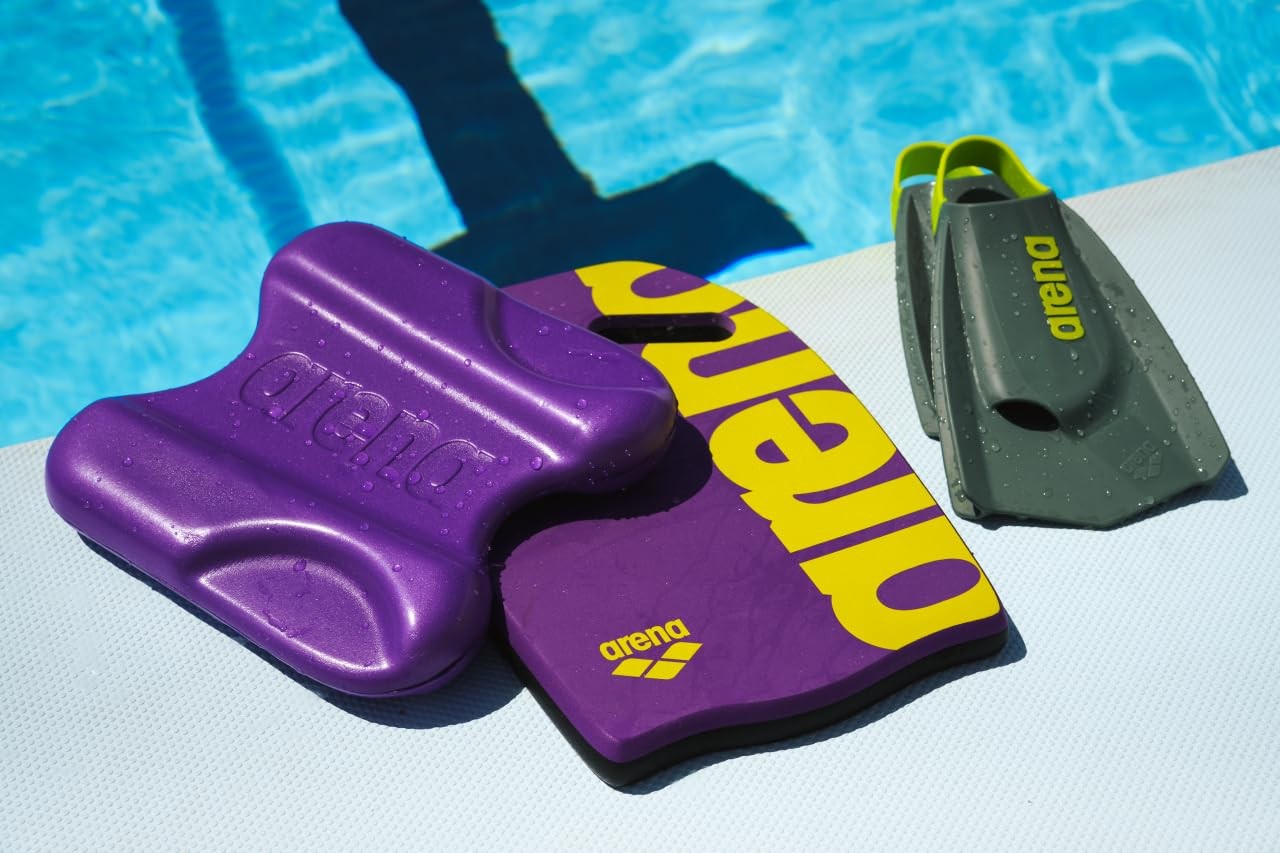 Arena Unisex Adult Pull Kick II swim training tool with dual floating aids for competitive swim training, shown in use.