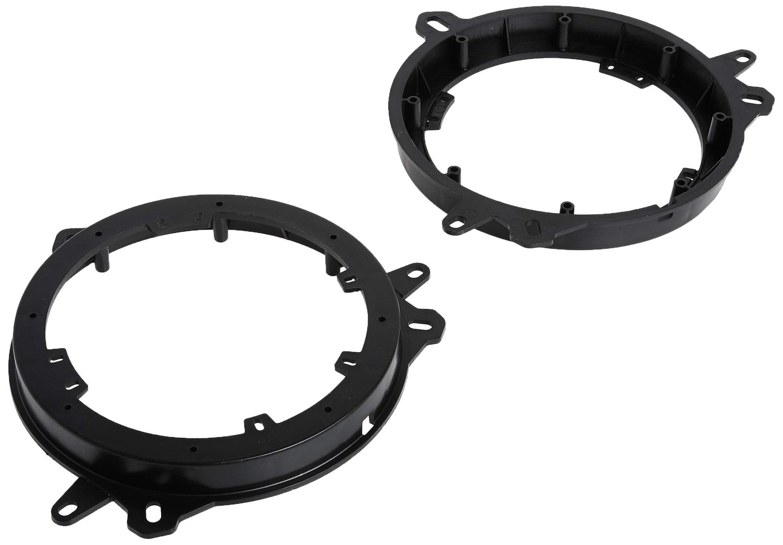 Metra 82-8146 6"x9" front speaker adapter for Lexus and Toyota vehicles, showing the black plastic mounting bracket.