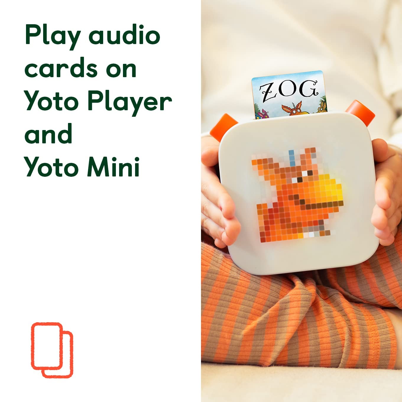 YOTO The Classics Collection kids audio cards for YOTO Player and Mini, featuring colorful illustrations and themed titles.