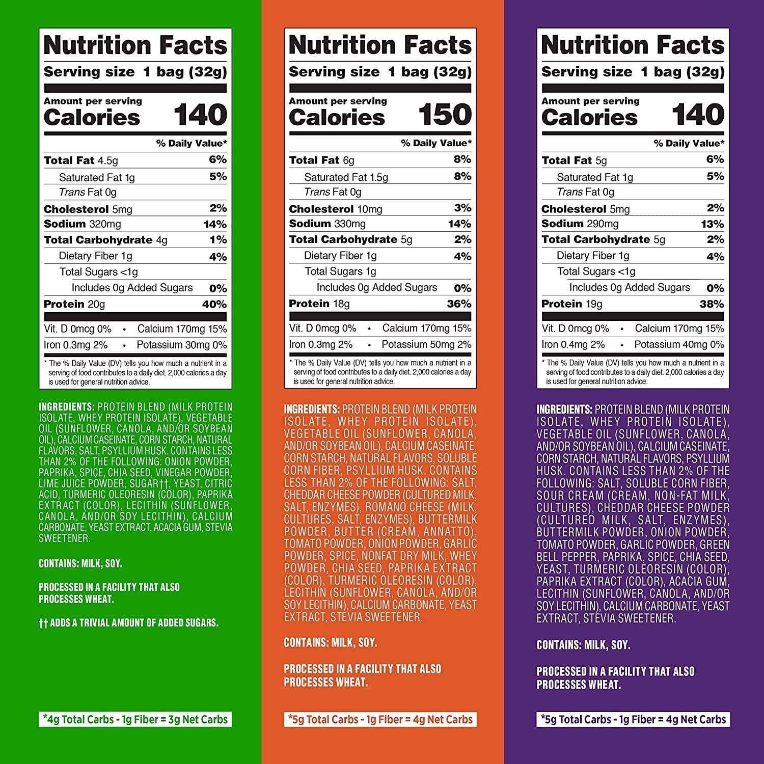 Quest Nutrition Protein Chips Variety Pack with high protein and low carb, featuring an assortment of crunchy snack chips.