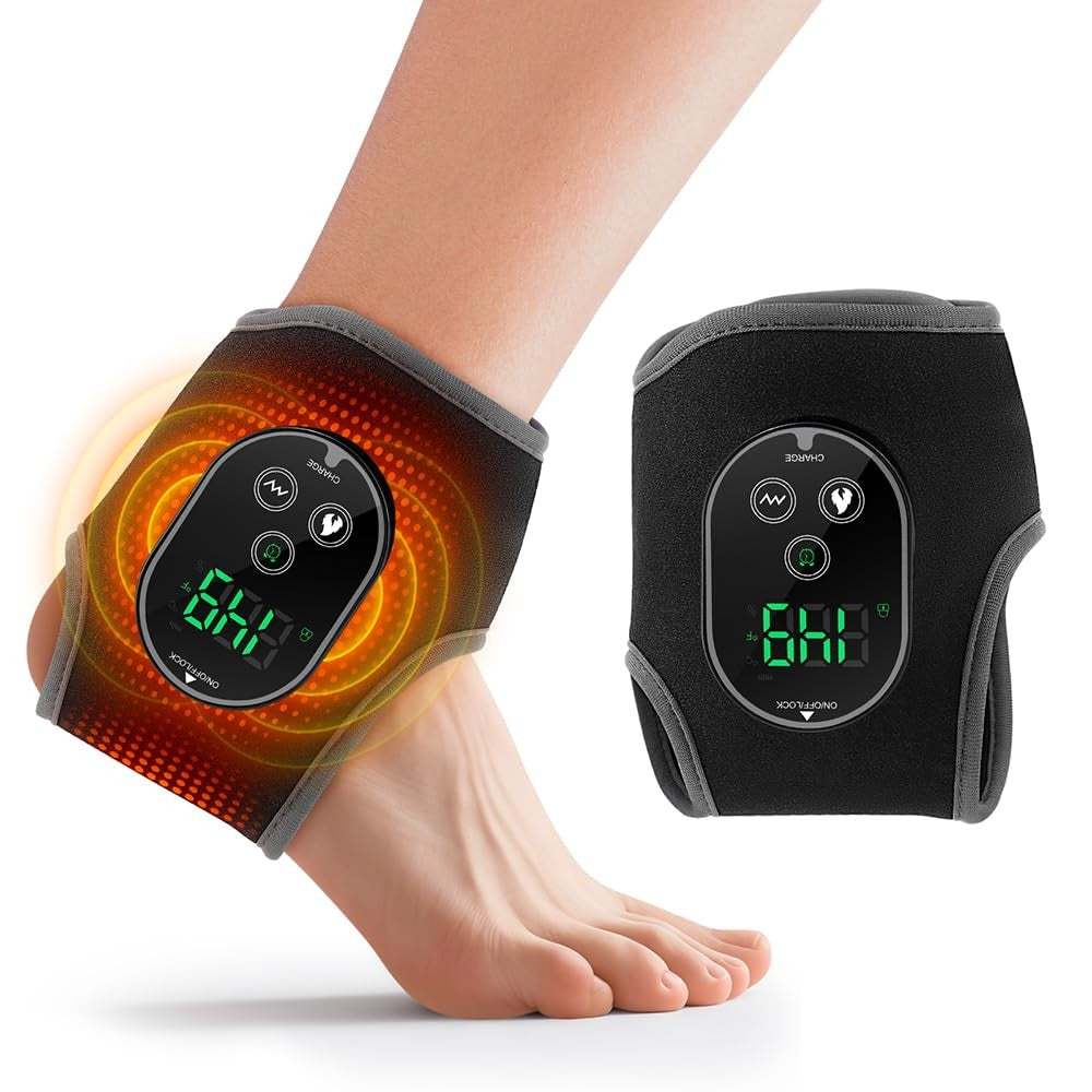BETOLEAN foot and ankle massager with heat therapy designed for pain relief and relaxing sore muscles.