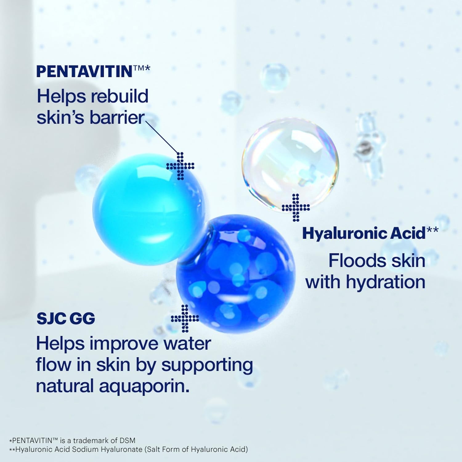 Dr.Jart+ Vital Hydra Solution Hydro Plump Korean overnight face mask with hyaluronic acid, shown in a close-up of the mask packet.