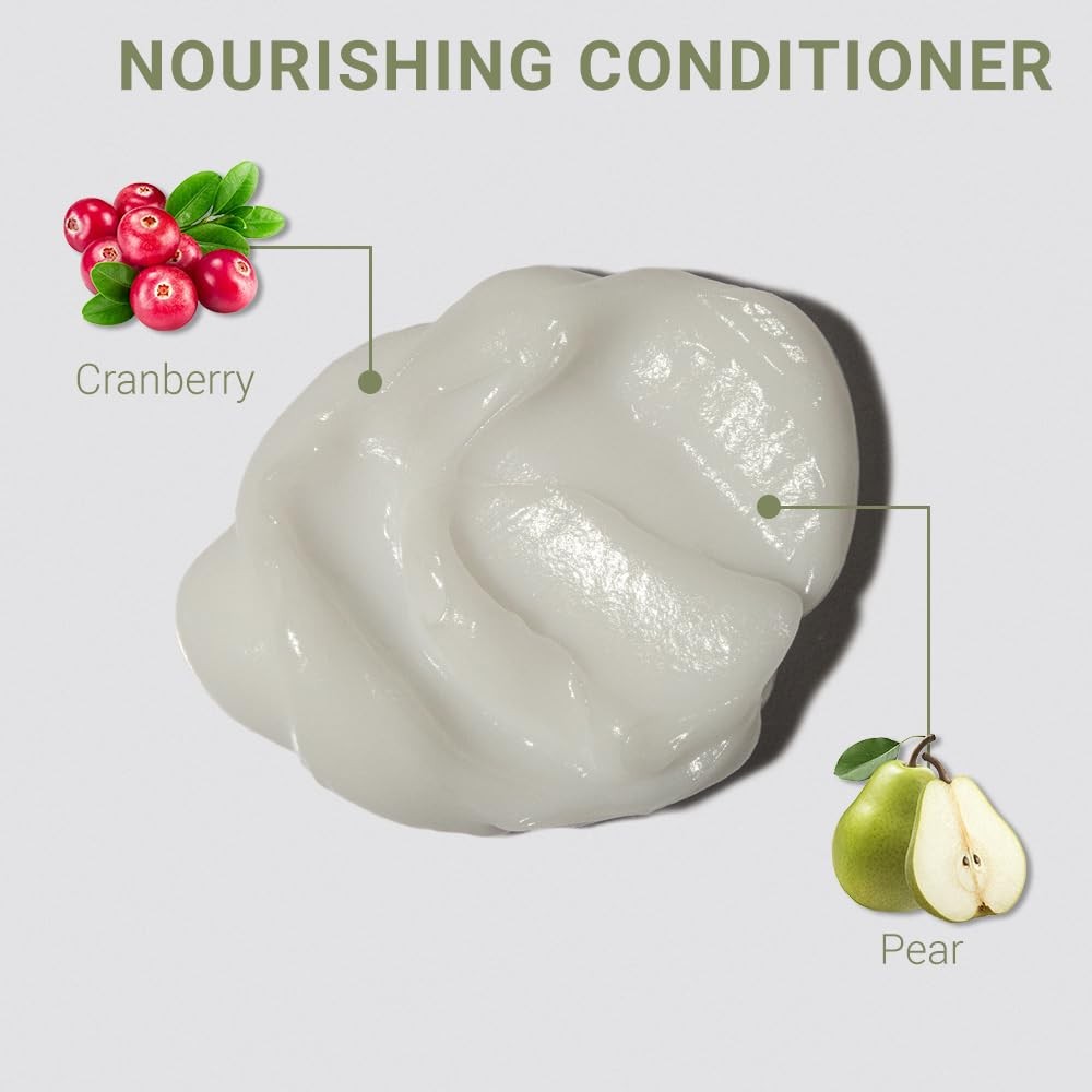 Loma Nourishing Conditioner 33 oz bottle with pump, designed to repair dry and damaged hair, visible label and product details.
