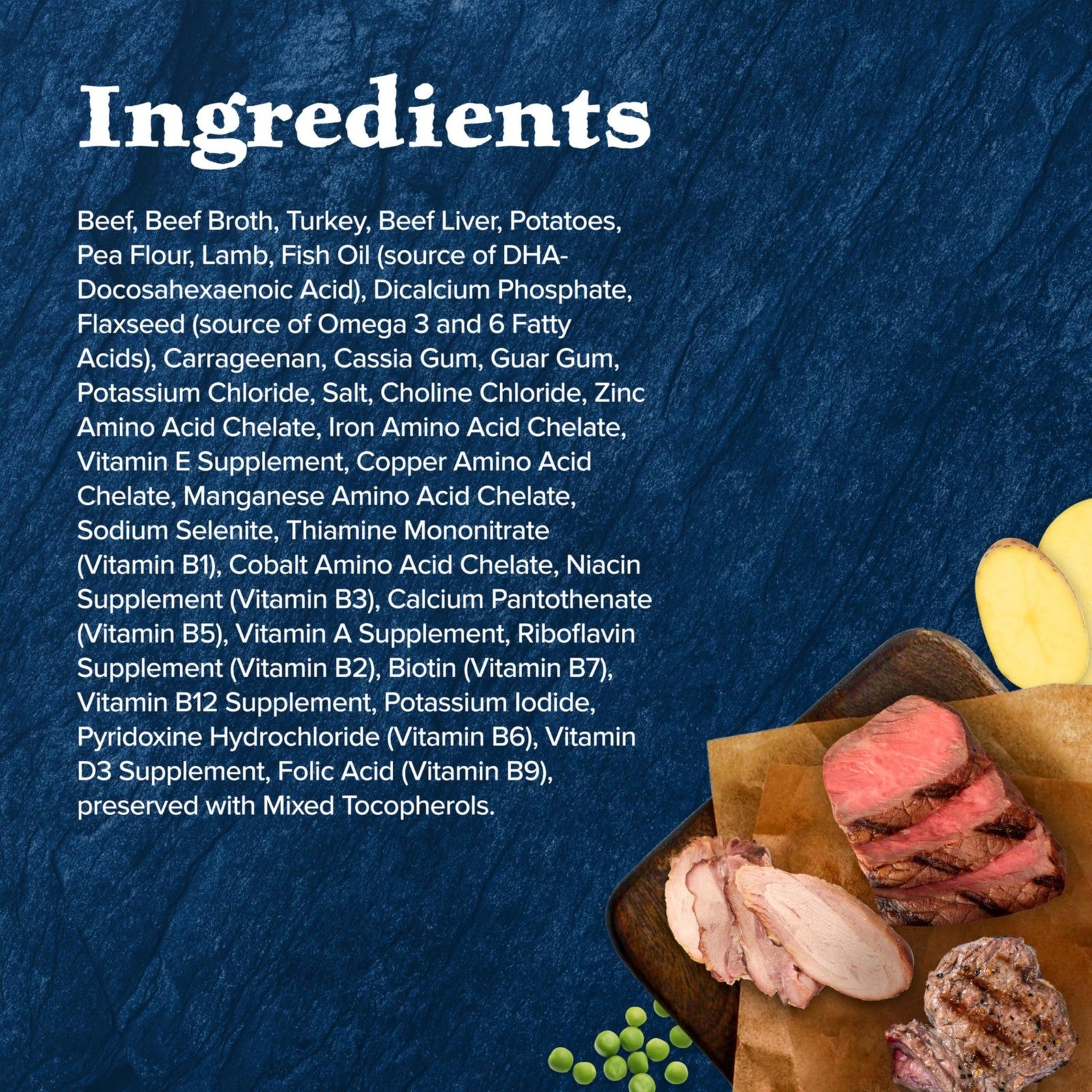 Blue Buffalo Wilderness adult wet dog food in red meat paté, grain-free formula, 12-pack, showing cans with red meat content.